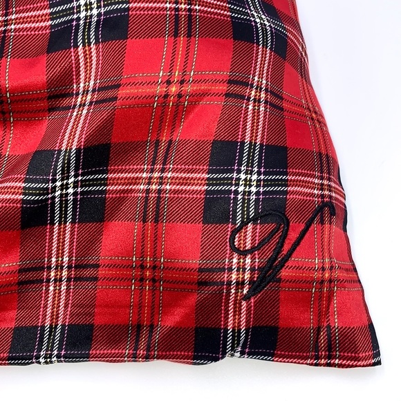 Victoria’s Secret Black and Red Plaid Slippers Size M (7-8) - Picture 10 of 12